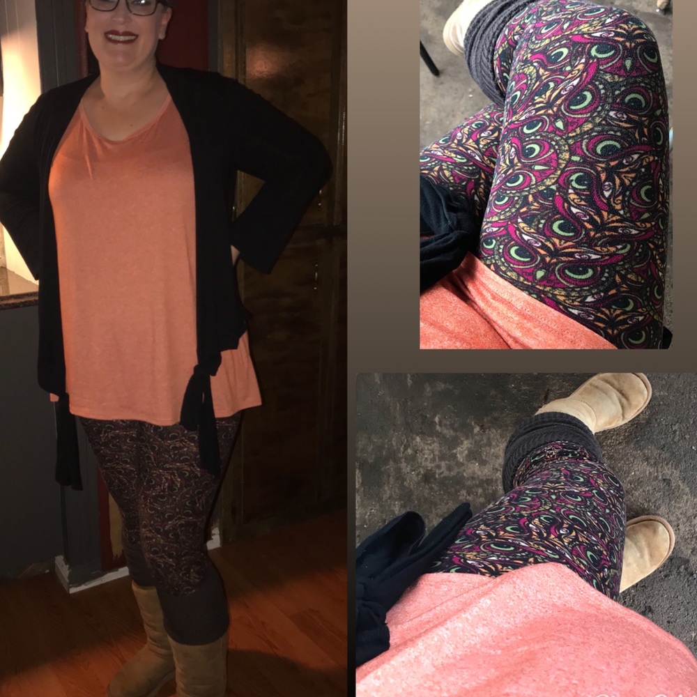 hard to find Owl TC LuLaRoe leggings